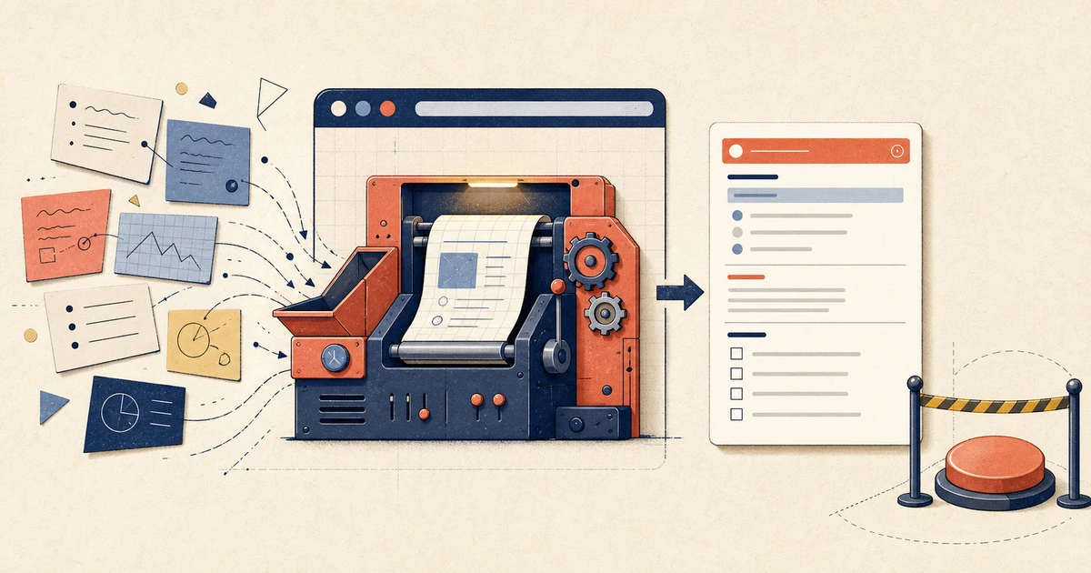 Rough requirement notes being transformed into a structured GitLab issue while the submission action remains disabled